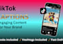 write engaging tiktok captions for your content